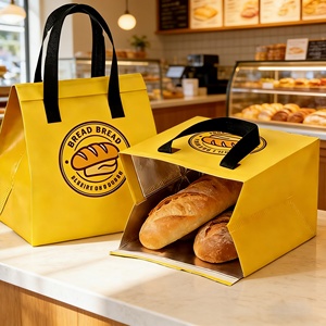 Bolsa Térmica para Llevar Comida a Domicilio, Impermeable, de la Mejor Calidad, Aislada, de Tela No Tejida, con Logotipo Personalizado, Tamaño y Diseño a Elección - Product Image 1