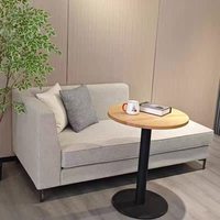Ensemble canapé et table basse SEM SEM-305 pour hôtel, style minimaliste moderne, personnalisable, pour salon VIP, structure en bois, idéal pour maison d'hôtes, petit appartement, location