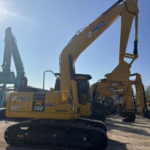 Macchina usata usata <span class=keywords><strong>komatsu</strong></span> 160 <span class=keywords><strong>Pc200</strong></span> Pc110 Pc120 Pc130 Pc160-7 escavatore cingolato - Product Image 6