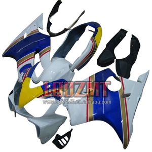 Corps d'injection pour HONDA <span class=keywords><strong>CBR</strong></span> 600F4 600CC <span class=keywords><strong>600</strong></span> F4 FS CC CBR600F4 <span class=keywords><strong>99</strong></span> 00 86LQ.1 CBR600 Rothmans Blue F4 600FS 1999 2000 Carénage OEM - Product Image 1