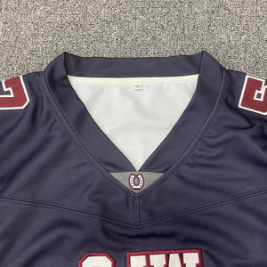 Conjunto de Jersey de fútbol americano uniforme deportivo de equipo de diseño personalizado al por mayor - Product Image 5