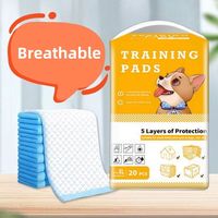 Tapis d'apprentissage jetables super absorbants, doux, imperméables, écologiques et sûrs pour chiots, lapins et gerbilles