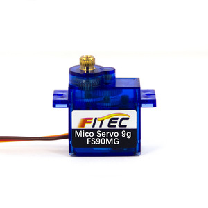 เฟทเทค FS90MG 6V 1.8 กก. เซอร์โวแบบอะนาล็อก, เซอร์โวเกียร์โลหะสำหรับการศึกษา STEM Maker สำหรับหุ่นยนต์ K134 - Product Image 3