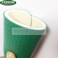 Revêtement de sol vinyle PVC 4 mm de qualité professionnelle pour claquettes, résistant à l'eau, idéal pour hôtels, design minimaliste, couleur noir clé