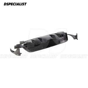 Kit carrosserie en fibre de carbone sèche de style Pt, diffuseur de pare-chocs arrière pour <span class=keywords><strong>Porsche</strong></span> <span class=keywords><strong>Taycan</strong></span> <span class=keywords><strong>4S</strong></span> <span class=keywords><strong>Cross</strong></span> Turismo - Product Image 4