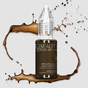 Lovbeauty Liquid Best Brow Tattoo Ink Colors Microblading Permanent Makeup Pigments Eye Brow Pigment With MSDS REACH