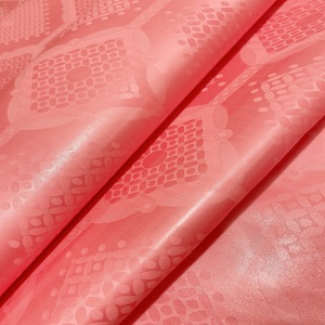 5/10 Yards 100% Auriche Coton Jacquard Bassin Robe Tissu Hiqh Qualité Doux Bazin Riche Parfum Durable Shadda Damask Matériel - Product Image 3