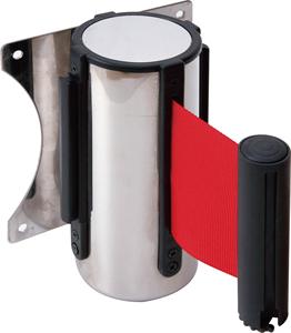 Factory Wholesale High Quality Stainless Steel Retractable Delineator <b>Belt</b> for Crowd Control - Product Image 6
