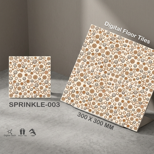Embossed Punch Designer Ceramic Floor Tiles Glossy Glazed Rectified Surface Sizes 12x12 16x16 30x30 300x300mm for Senegal - Product Image 6