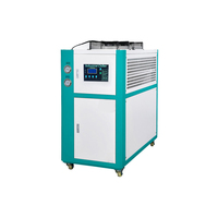 Refroidisseur de liquide à air de 20 CV avec compresseur Sanyo et pompe à aubes, réfrigérant R407C