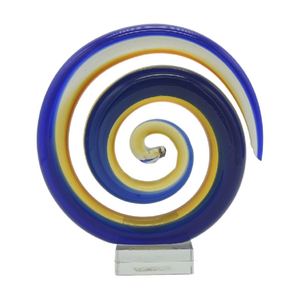 Home Decoration Sculpture Garden Statue Hand Made Products Glass Crafts