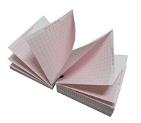 Tableau d'électrocardiographe d'enregistrement médical en gros 210mm x 20m 12 canaux Ecg Ekg Machine papier graphique