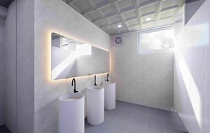 Panneau mural imperméable en polystyrène de haute qualité, épaisseurs 40mm, 22mm, 21mm, 24mm, pour bureau et cuisine, certifié Eco Label - Product Image 4