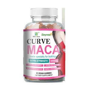 Gomitas CURVE MACA para Glúteos y Caderas, Extra Fuerte, 60 Unidades, 24 Meses de Duración - Product Image 1