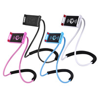 Support de téléphone multifonctionnel à bras long et flexible pour le cou, idéal pour les activités sportives en extérieur