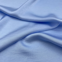 Tissu satiné froissé double face en acétate épais 100 % polyester 150 cm 200 g/m² pour robes, chemisiers et pantalons pour femmes, filles et garçons