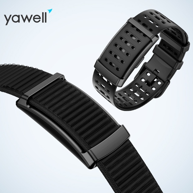 Yawell Shenzhen Manufacturer Custom Premium 5 ATM Metal Non-Screen Wrist Band Health Blood Oxygen Smart Bracelet for IOS Android