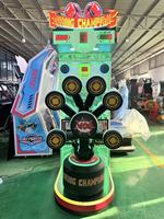 Machine de jeu d'arcade de boxe à monnayeur Source Factory, machine de boxe pour tester la puissance de frappe pour centre de divertissement