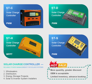 Suoer ST-S loạt năng lượng mặt trời <span class=keywords><strong>Charge</strong></span> Regulator PWM năng lượng mặt trời sạc điều khiển 10A/20A/30A - Product Image 2