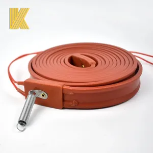 flexible silicone rubber heating strip 120v silicone rubber strip heater