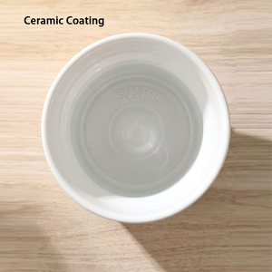 Mug à café en céramique avec revêtement céramique, 15 oz, mug de voyage avec double couvercle et paille, intérieur en céramique, mug thermique - Product Image 2