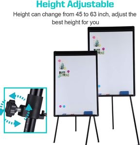 Pizarra Blanca Plegable con Trípode, Pizarra Móvil para Enseñanza con Soporte para Bolígrafo, Tamaño Personalizado, Pantalla de Presentación - Product Image 3