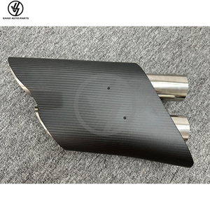 700ท่อไอเสียสไตล์ R ท่อคาร์บอนไฟเบอร์เคลือบด้านสำหรับ Mercedes Benz W464 G63 2019-2024 - Product Image 5