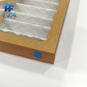 Filtre à air de retour pour four, à cadre en <span class=keywords><strong>carton</strong></span> jetable 20x20x1, avec média en fibre de verre grossière, économique, pour distributeurs en gros - Product Image 5