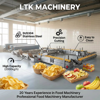 Ligne de production de frites surgelées entièrement automatique industrielle pour la fabrication de frites de pommes de terre et de fruits, capacité personnalisée