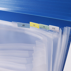 Foska giáo viên Nguồn cung cấp Trọng lượng nhẹ hóa đơn giấy nhận tổ chức đầy màu sắc mạnh mẽ PP chất liệu 13 túi thư mục cho các tài liệu - Product Image 4