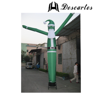 7,6 m Hoher Kleiner Aufblasbarer Weihnachtsmann-Lufttänzer, Aufblasbarer Tanzender Weihnachtsmann - Product Image 3