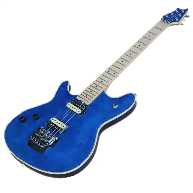 OEM Custom Linkshänder Gitarren E-Gitarre mit Floyd Rose Bridge, HH Pickups
