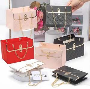 ถุงบรรจุภัณฑ์ดอกไม้แบบพับได้กันน้ำ JOYWOOD และกล่องของขวัญสำหรับเทศกาลฉีซี - ดีไซน์หรูหรา - Product Image 2