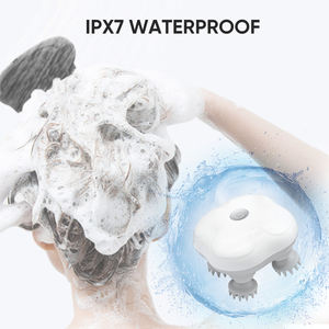 Masajeador Eléctrico Recargable de Cabeza y Cuero Cabelludo, Herramienta de Masaje Impermeable para Limpieza del Cabello, Máquina Relajante para la Cabeza - Product Image 3