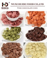 Haute qualité 49% pur beurre de cacao saveur de café chocolat au lait spécial en gros cuisson boisson chaude utiliser fondre chocolat noir