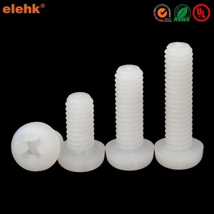 Elehk Round Head M5 M6 M7 M8 <strong>Nylon</strong> Plastic Screw White Color <strong>Nylon</strong> Screw <strong>Bolt</strong> 30 Plastic Screw Pan Head Round <strong>Nylon</strong> <strong>Bolt</strong> - Product Image 6