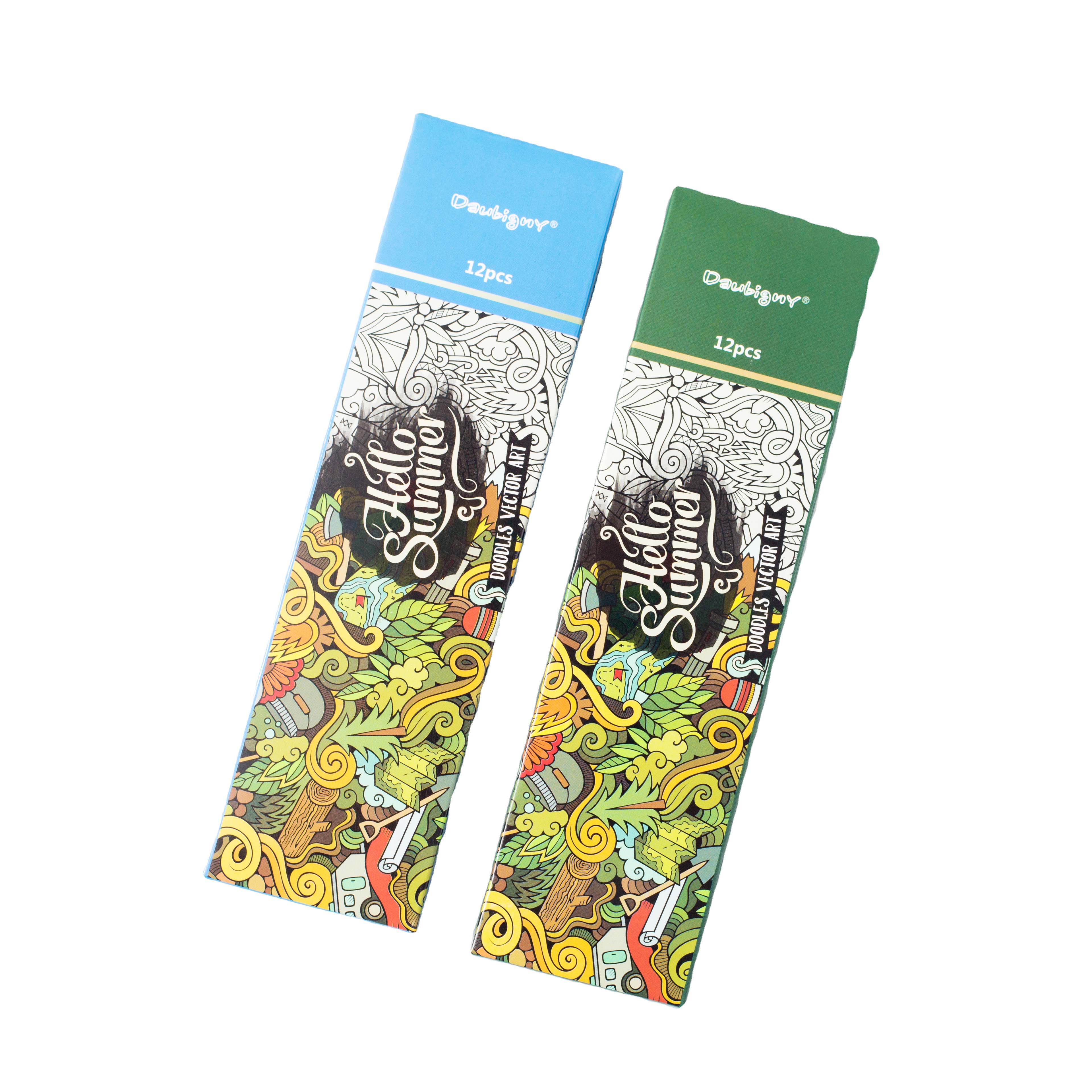 Набор графитных художественных карандашей Daubigny для эскизов, 12 шт.