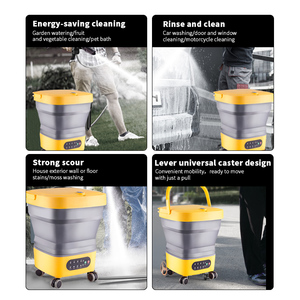 Lavadora de coches inalámbrica de <span class=keywords><strong>alta</strong></span> potencia Nueva lavadora de coches eléctrica de <span class=keywords><strong>alta</strong></span> presión con cubo plegable - Product Image 4