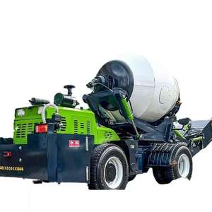 Camion malaxeur à béton urbain économique et léger, style tricycle, avec <span class=keywords><strong>tambour</strong></span> à prix compétitif, moteur, roulement, boîte de vitesses et engrenages inclus - Product Image 3