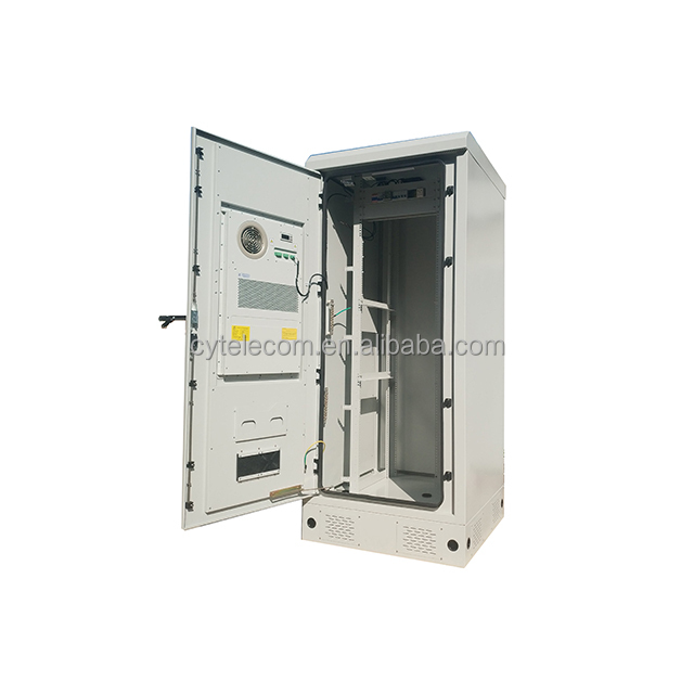 Rugged Outdoor 5G Enclosure 42U IP55 IP65 Weatherproof Galvanized Steel Cabinet for Telecom Base Stations