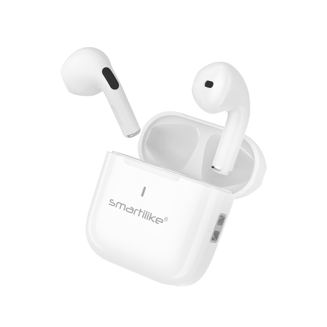 Smartlike MT-A40 Mini Semi in Ear Wireless Headphones BT 5.4 F10 Driver 12H Playtime for Mobile Phone