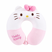 En gros, Coussin de cou en peluche Hello Kitty Kawaii et adorable, Jouets en peluche de dessin animé, Animaux en peluche de 8 pouces, Jouets doux pour jeux d'arcade pour magasin