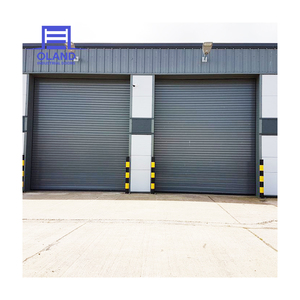 Wholesale Heavy Galvanized <strong>GI</strong> Steel Single Layer Slat Windproof Wind Resistance Roller <strong>Shutter</strong> Automatic Garage <strong>Rolling</strong> Door - Product Image 3