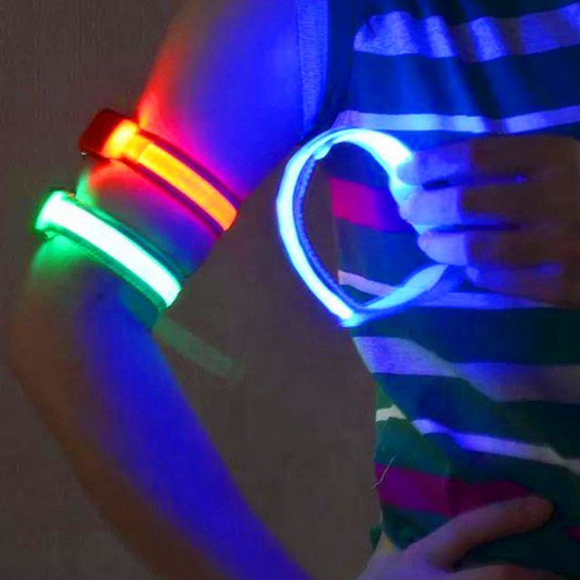Новый продукт, светодиодный USB-светильник, повязка на руку для бега, велоспорта или походов, ремешок для рекламного подарка
