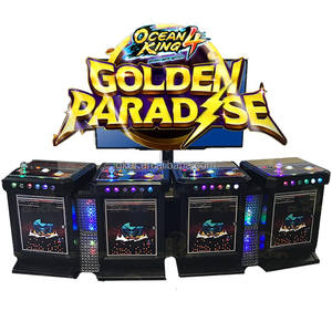 2025 Haute Qualité 10 Joueurs 86/100 Pouces Debout Poisson Table Jeu Machine Ocean King 4 Série Golden Paradise - Product Image 4