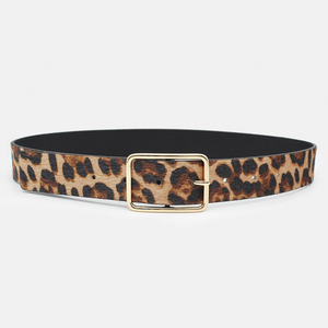 Cinturón de piel de imitación para mujer con estampado de leopardo personalizado - Product Image 2