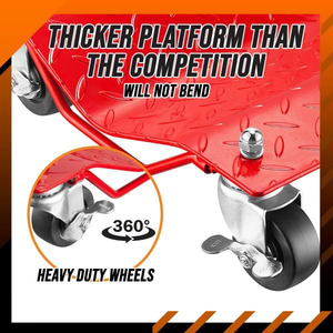 Juego de 4 Ruedas para Coche de 16x12'', Patines Antideslizantes para Neumáticos con Capacidad de 6000 lb, Tipo V, para Coche, Camión, Remolque, Motocicleta - Product Image 4