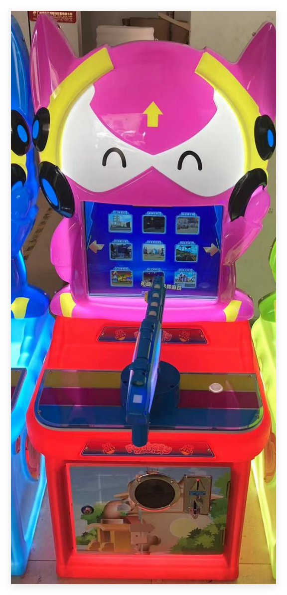 Combat de pistolets rouge 1P