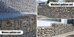 Zinc-Coated Gabion Box Landscape <strong>Stone</strong> Garden Fence <strong>Mesh</strong> with Iron Wire Woven Hexagonal Hole Shape for Cages Metal Frame - Product Image 4