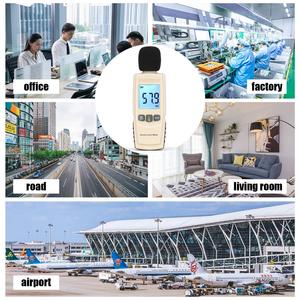 Máy Đo Mức Âm Thanh Kỹ Thuật Số GM1352 Máy Kiểm Tra Tiếng Ồn Máy Dò Âm Thanh Màn Hình Decibel 30-130dB Thiết Bị Đo Âm Thanh Báo Động - Product Image 6